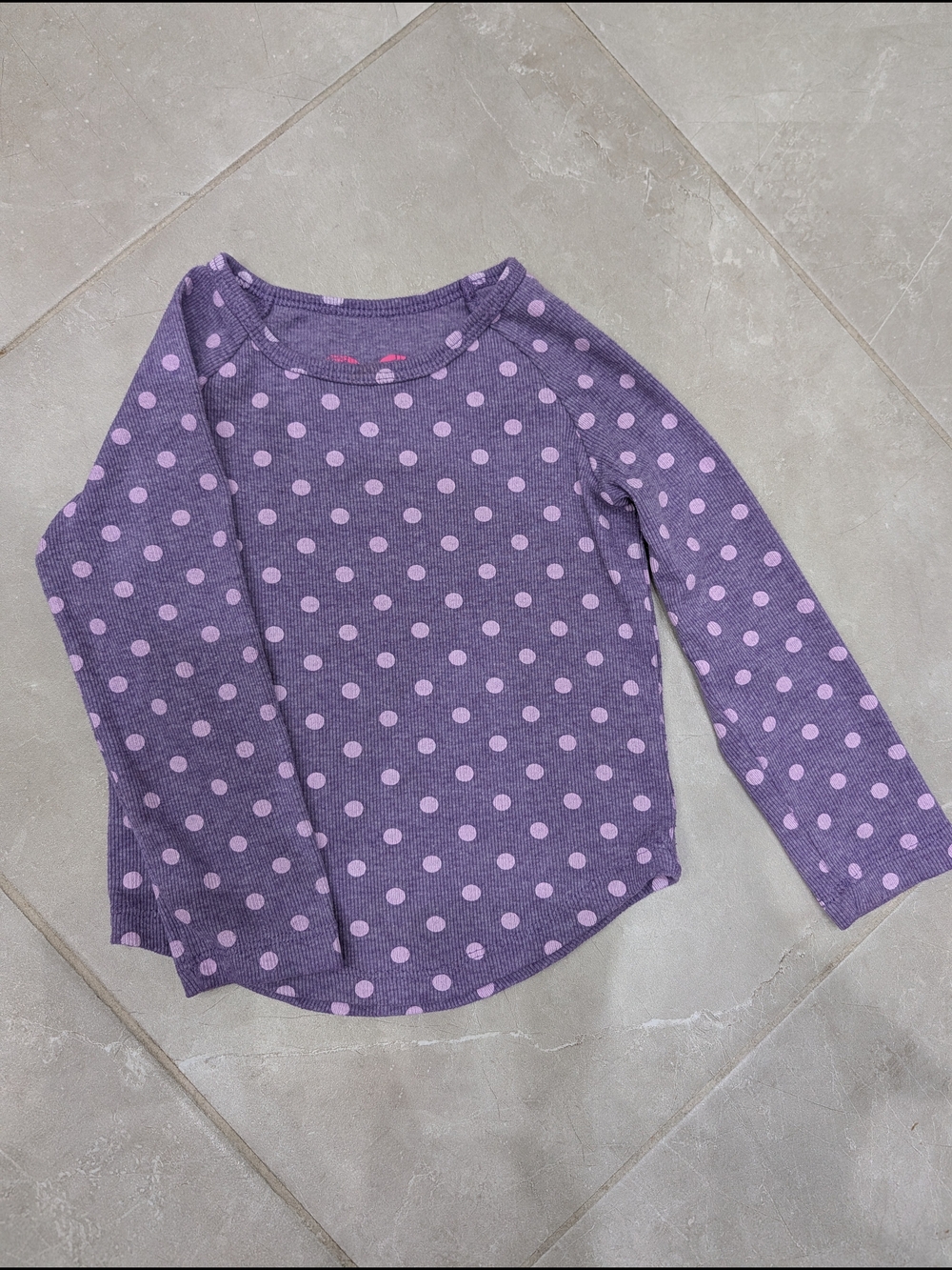 ✨Free With Purchase ✨ Joe Fresh Purple Polka Dot Long Sleeve Shirt